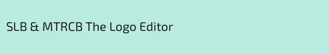SLB & MTRCB The Logo Editor